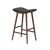 Union Saddle Bar Stool, Distressed Black