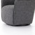 Kimble Swivel Chair, Bristol Charcoal
