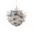 Pinecone Pendant Chandelier - Matte White