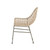 Bandera Outdoor Dining Chair with Low Arm - Vintage White