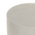 Antonella End Table in Textured Matte White