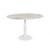 White Lucy Round Dining Table