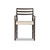 Glenmore Dining Arm Chair-Light Carbon