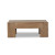 Abaso Small Square Coffee Table-Rustic Wormwood