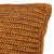 Woven Palm Pillow-Rust Palm Leaf