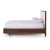 Lineo Upholstered Bed-Burnt Oak-Queen