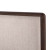 Lineo Upholstered Bed-Burnt Oak-King