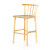 Bunsen Stool-Smoked Natural Parawood-Bar