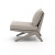 Virgil Outdoor Chair, Weathered Grey