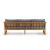 Fremont Outdoor Sofa-89"-Natural/Navy
