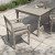 Waller Outdoor Dining Armchair-Grey/Sand