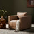 Kiera Swivel Chair-Palermo Nude