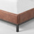 Newhall Bed-55"-Vintage Tobacco-Queen
