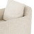 Banks Slipcover Swivel Chair-Cambric Ivory