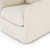 Banks Slipcover Swivel Chair-Cambric Ivory