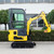 In USA 2024 Excavator Cabin, Kubota Diesel Engine / 13.7 HP, Free Shipping