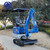 NEW Kubota Diesel Engine, 1.5 Ton Mini Excavator, Pilot Controls