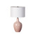 Blush Pink Ceramic Table Lamp
