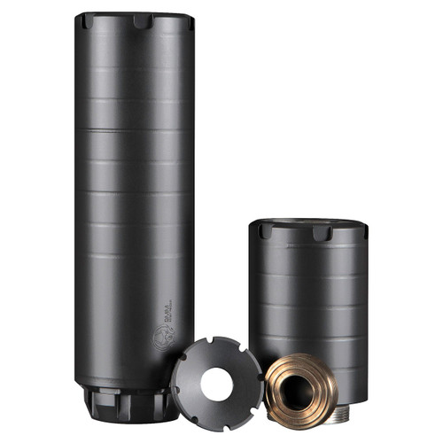 Dead Air Wolfman 9mm Modular Multi-Caliber Suppressor, 17-4 PH, STS