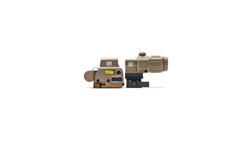 EOTECH HHS VIII EXPS3-0 & G33 3X Magnifier Combo, Tan, STS Mount