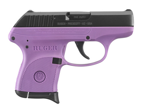 Ruger LCP .380 ACP 2.75" Barrel Black Oxide TALO Exclusive Purple Frame 6+1