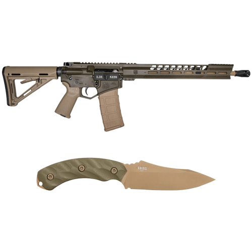 DBF DB15  WITH SOUTHERN GRIND JACKAL KNIFE