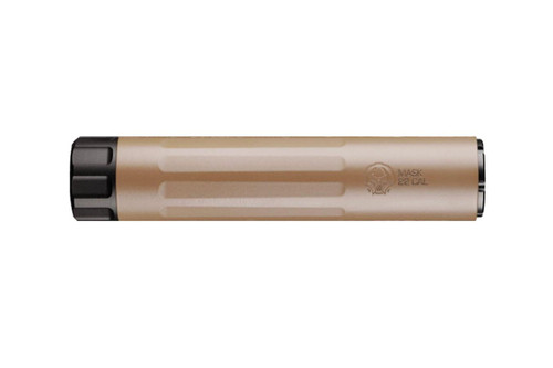 Dead Air Mask HD .22-Cal Suppressor – 5.1" – FDE Cerakote – 1/2x28