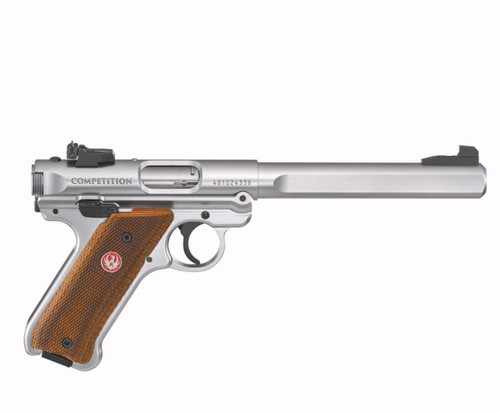 Ruger Mark IV Competition .22 LR 6.88" Slab-Sided Bull Barrel – 10+1