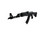 ZASTAVA ZPAP M70 7.62X39 16.3", POLYMER FURNITURE RIFLE