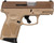 Taurus G3C 9MM Compact 3.2" Tan/Coyote, 10+1, MS, (MA Compliant)