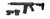 DDM4 MK18 PIST 5.56 10.3 BLK 02-088-01202  DD PISTOL GRIP