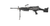 FN M249S 5.56NATO 18.5 BELT BLK
