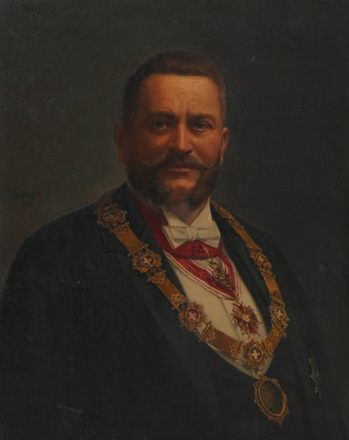 Josef Strobach (1. Vizebrgermeister) (1903) by Adolf Mayerhofer Art Print Download