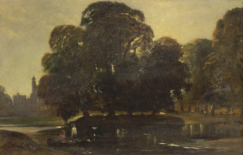 A View of Eton and the Fellows Eyot by William James Mller Art Print Download