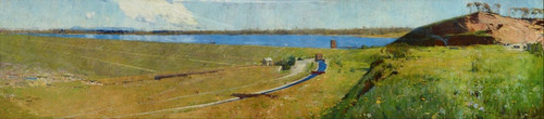 Digital Print - Prospect reservoir by Arthur Streeton