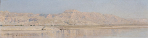 Digital Print - Le Nil - Louxor (Les montagnes de Thbes) by HenryBrokman