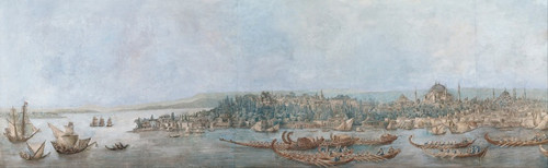 Digital Print - Panorama of Sarayburnu by Louis-Franois Cassas