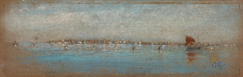 Digital Print - Blue and SilverThe Islands, Venice by James Abbott McNeill Whistler