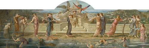 Digital Print - PASSING DAYS by John Melhuish Strudwick