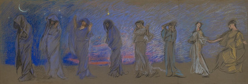 Digital Print - TheHours by Edwin Austin Abbey