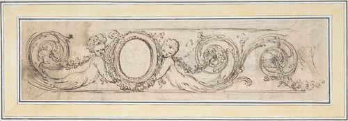Digital Print - Design for a Frieze by Henri Sallembier
