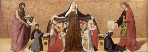 Digital Print - The Virgin of Mercy by Enguerrand Quarton
