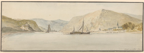 Digital Print - Lorch on the Rhine by Charles Gore