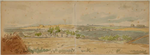 Digital Print - View of Taurw in Podole by Juliusz Kossak