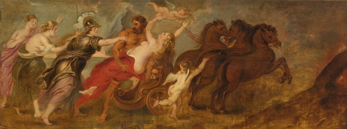 Digital Print - The Abduction Of Proserpina by Follower of Peter Paul Rubens