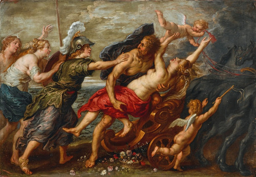 Digital Print - The Abduction of Proserpina by Follower of Peter Paul Rubens