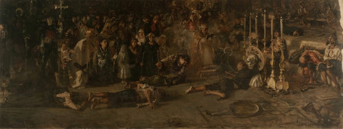 Digital Print - El voto (boceto) by Francesco Paolo Michetti