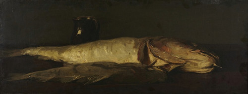 Digital Print - Still Life with Fish by Emil Carlsen