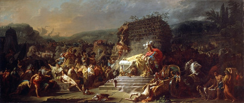 Digital Print - The Funeral of Patroclus by Jacques Louis David