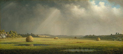 Digital Print - Newburyport Meadows by Martin Johnson Heade